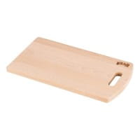 Schneidebrett Buche mit Griff 38 x 21 cm