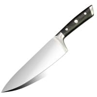 Chefmesser 20cm Pakkaholz