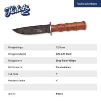 Gürtelmesser Cocobolo