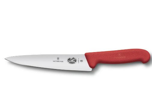 Fibrox Kochmesser 19cm gerade rot
