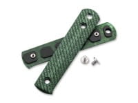 BFF Packlite Griffschalen Leinen Micarta Bottle Grün Rope