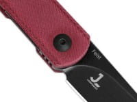 Feist Denim Micarta Red