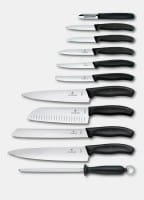 Swiss Classic Messerblock Buchenholz 12tlg schwarz