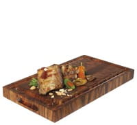 Hackblock Akazie Stirnholz 45 x 25 x 4 cm