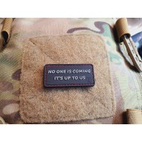 JTG NO ONE IS COMING Patch JTG 3D Rubber Patch
