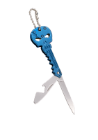 Schlüsselanhänger Skull Titanblau