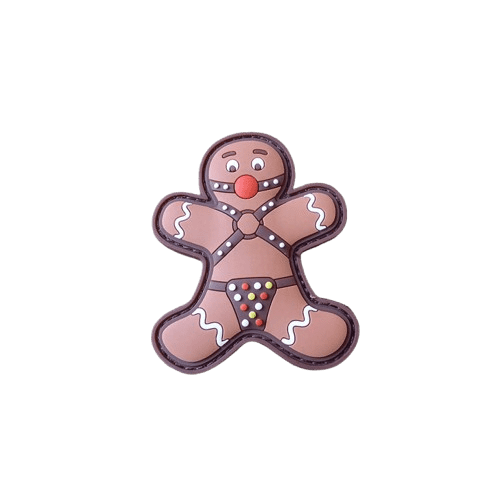 BONDAGED GINGERBREAD Patch / JTG 3D Rubber Patch