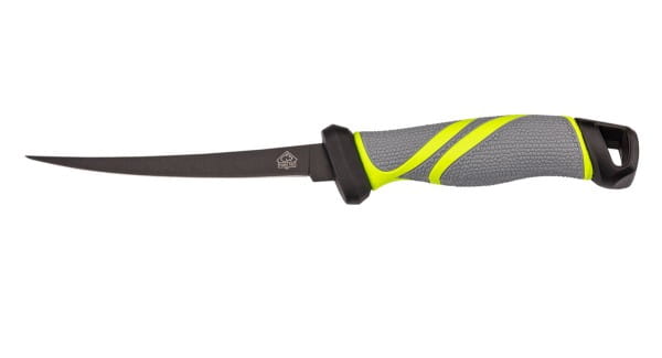 Filetiermesser grün / grau 15 cm