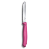 Swiss Classic Tomaten und Tafelmesser 11 cm pink