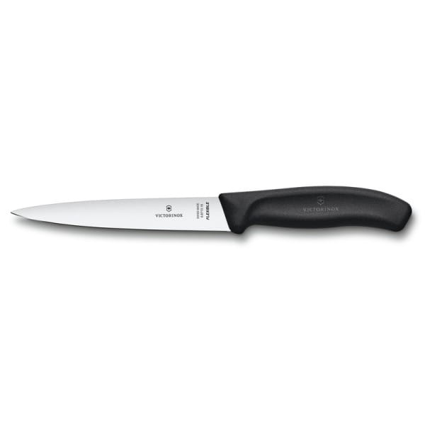 Swiss Classic Filetiermesser 16 cm schwarz flexibel