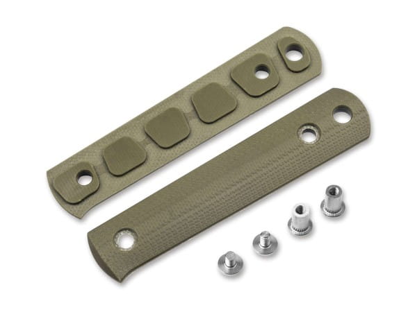 BFF Packlite Griffschalen G10 Olivgrün