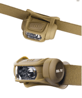 Kopflampe LED 4-farbig Coyote