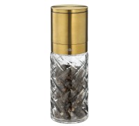 Pfeffermühle oder Salzmühle CRISTALLO gold