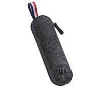 Besteckset VIAGGIO schwarz 3-tlg.