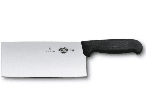 Fibrox Chefmesser 18cm chinesische Form gerade schwarz