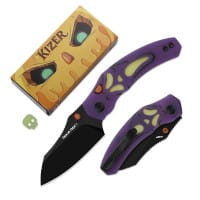 Mini Bulldog Halloween Purple GID Scream