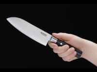 Damast Black Santoku