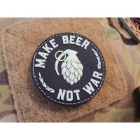 Make Beer, Not War Patch gid JTG 3D Rubber Patch