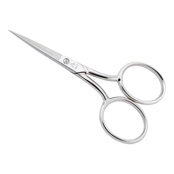 Stickschere, vernickelt, grosse Augen, 10.0 cm