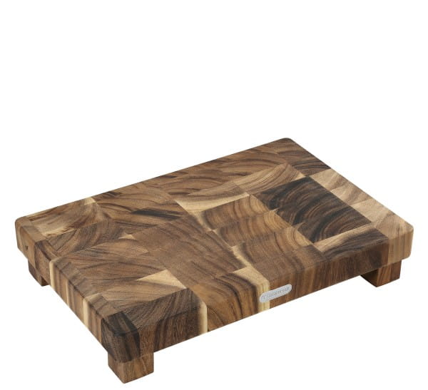 Hackblock Akazie Stirnholz 45 x 30 x 8,5 cm