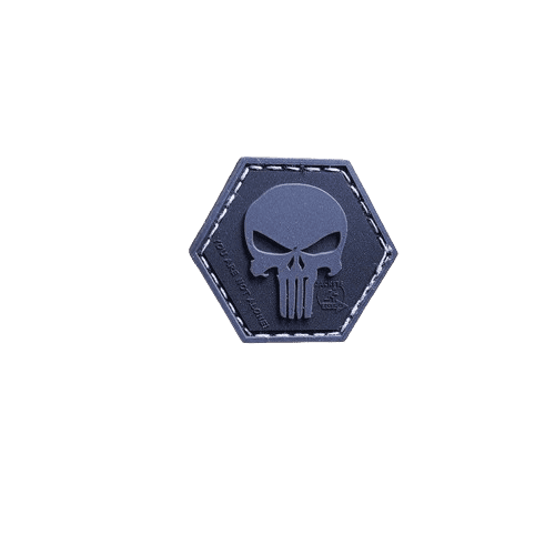 Punisher “YOU ARE NOT ALONE” Patch, blackops, Hexagon Patch, 3D Rubber Patch