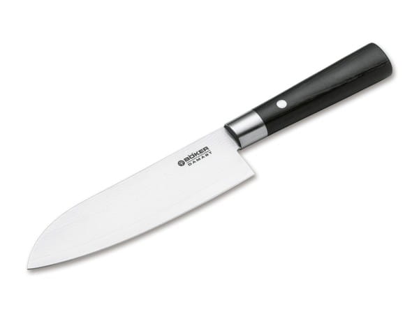 Damast Black Santoku