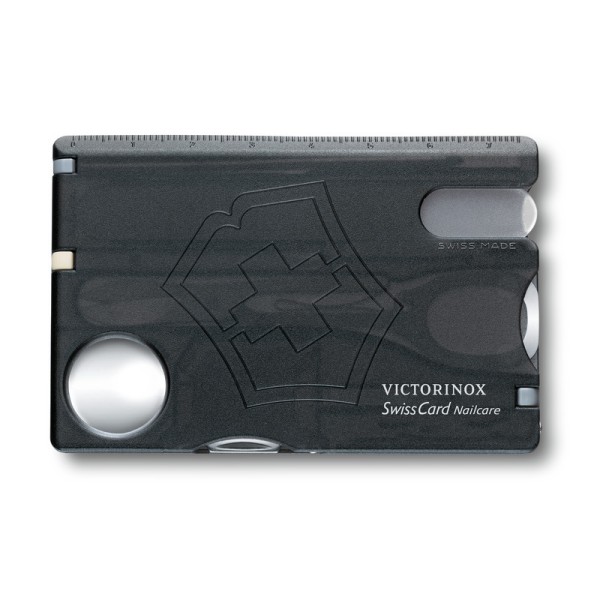 Swiss Card Nailcare schwarz transparent