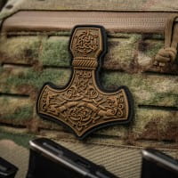 M-Tac Mjölnir Large Patch, coyote, 3d Rubber Patch