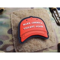 RED BASECAP Patch JTG 3D Rubber Patch