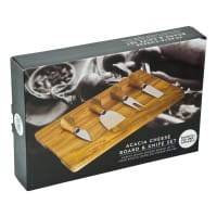 Käsemesser-Set ACACIA mit Schneidebrett
