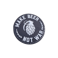 Make Beer, Not War Patch, swat, JTG 3D Rubber Patch