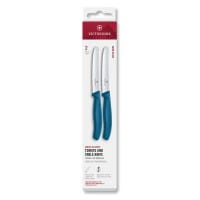 Swiss Classic Tomaten & Tafelmesser Set Blau 2tlg