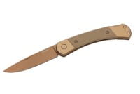 Taschenmesser Titanbeschichtung Rosengold D2 Medium Sand