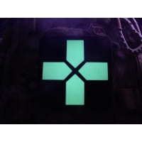 Big RedCross Medic Patch, 100mm, gid / JTG 3D Rubber Patch