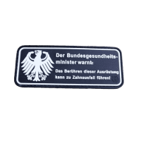 Finger weg von meiner Gear Patch, limited edition / JTG 3D Rubber Patch