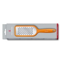 Küchenreibe Brückenlochung orange