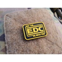 EDC Every Day Carry micro Patch, fullcolor, 3D Rubber Patch