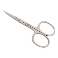 Hautschere rostfrei mattiert gebogen 9.0 cm