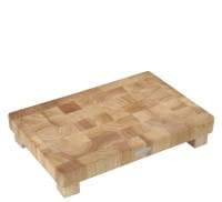 Hackblock hell Stirnholz 45 x 30 x 8,5 cm