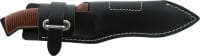 P38 Knife schwarz/braun