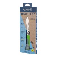 Taschenmesser No 08 OUTDOOR Earth, grün, rostfrei