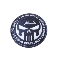 THE INFIDEL PUNISHER Patch, swat / 3D Rubber Patch