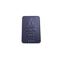 Keep Calm and use your EDC Patch, blackops, 3D Rubber Patch