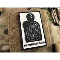 Business Card Patch, fullcolor / 3D Rubber Patch