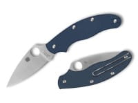 UK Penknife Cobalt Blue G10 CPM-SPY27 PlainEdge