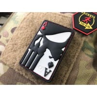 Punisher Ace Of Spades Patch, fullcolor / 3D Rubber Patch