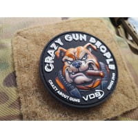 Crazy Gun People Patch by VDB fullcolor special limited 3D PVC Patch by JTG