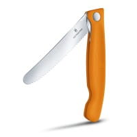 Swiss Classic faltbares Gemüsemesser 11 cm orange