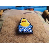 JTG I DON´T GIVE A DUCK micro Patch, fullcolor, JTG 3D Rubber Patch