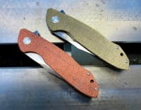 Bruiser G10 Green Unpolished, Black Finish